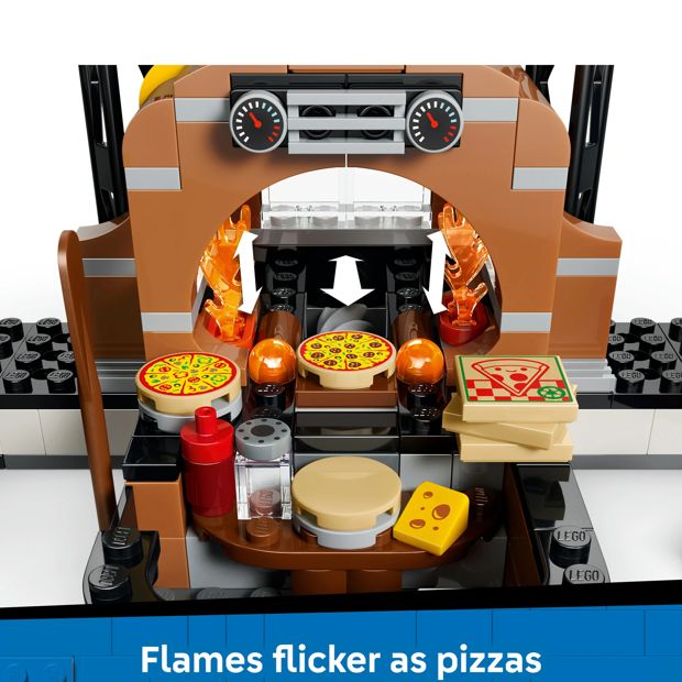 LEGO® City Pizza Delivery Experience with Vehicles 60496
