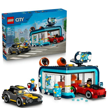 LEGO® City Drive-Through Car Wash 60497