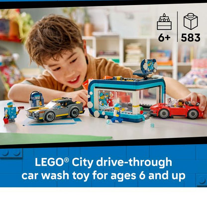 LEGO® City Drive-Through Car Wash 60497