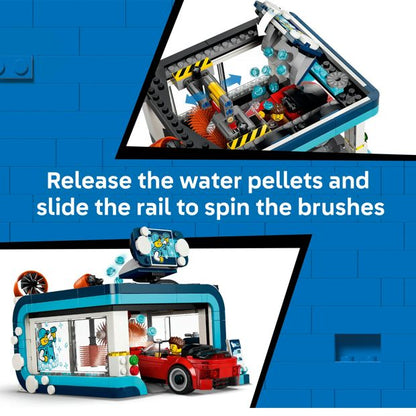 LEGO® City Drive-Through Car Wash 60497