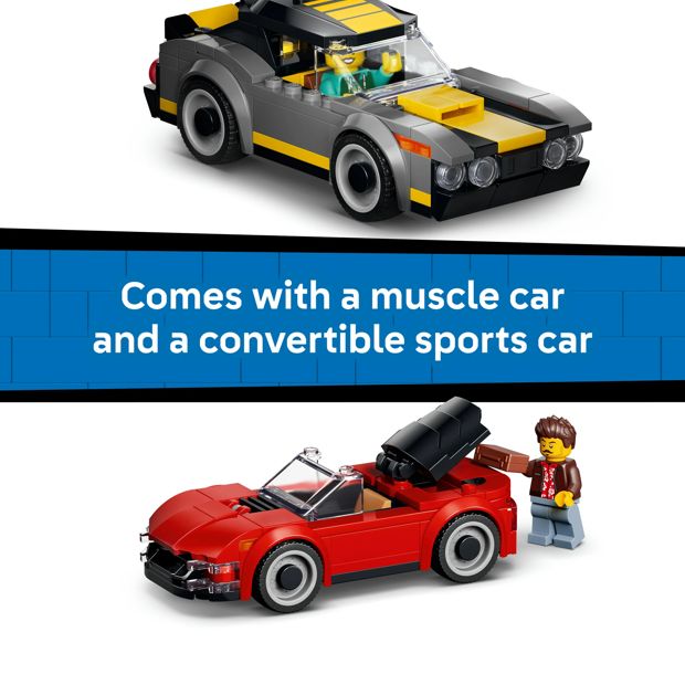 LEGO® City Drive-Through Car Wash 60497