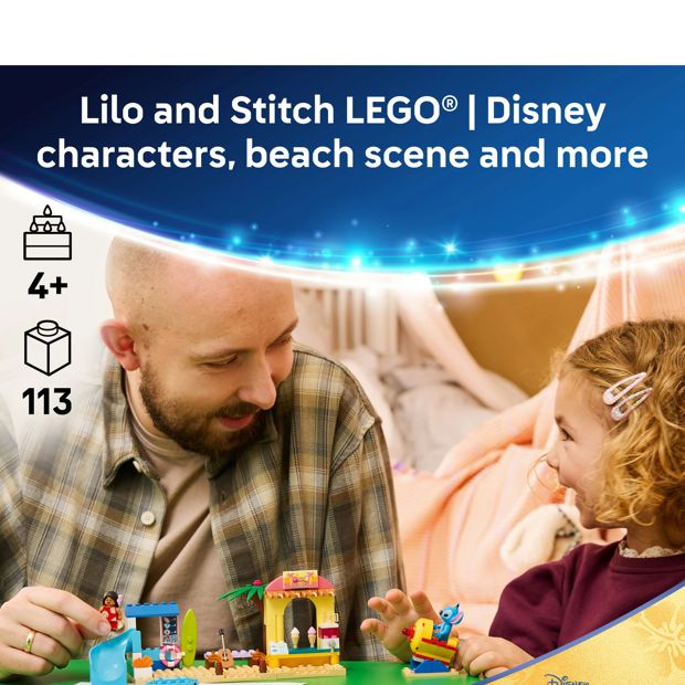 LEGO® Disney Classic Beach Fun with Lilo & Stitch 43280