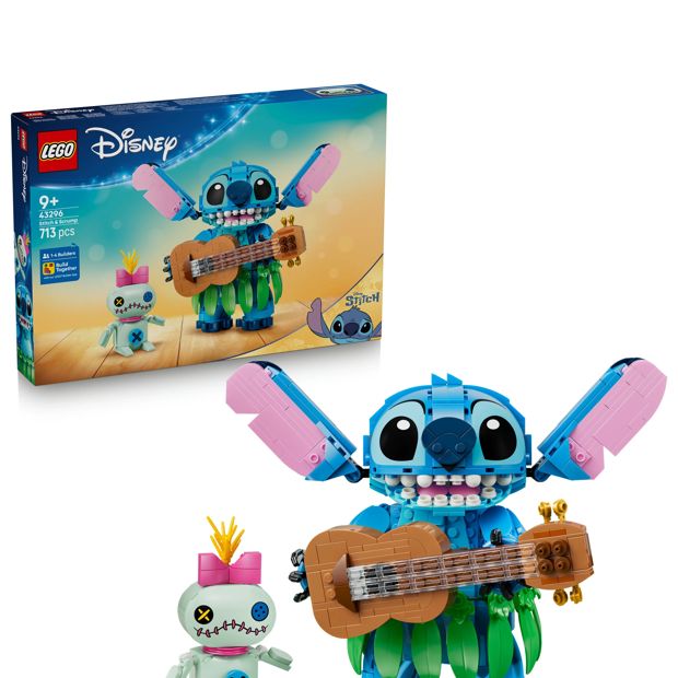 LEGO® Disney Classic Stitch & Scrump 43296
