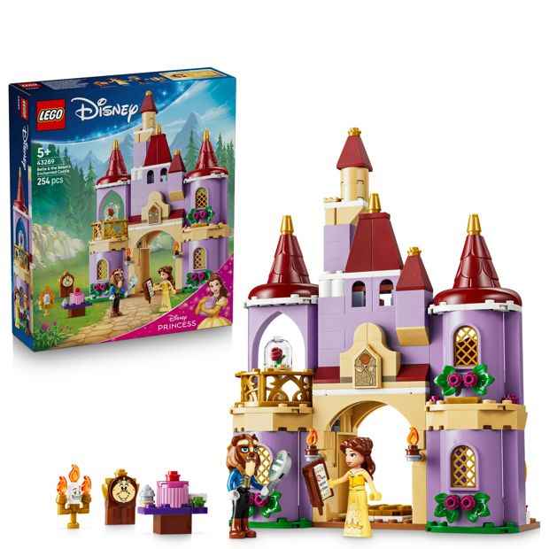 LEGO® Disney Princess Belle & the Beast's Enchanted Castle 43289