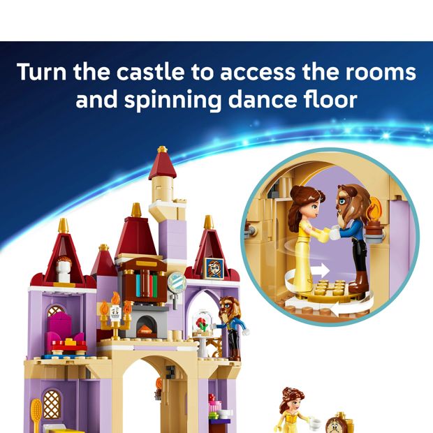 LEGO® Disney Princess Belle & the Beast's Enchanted Castle 43289