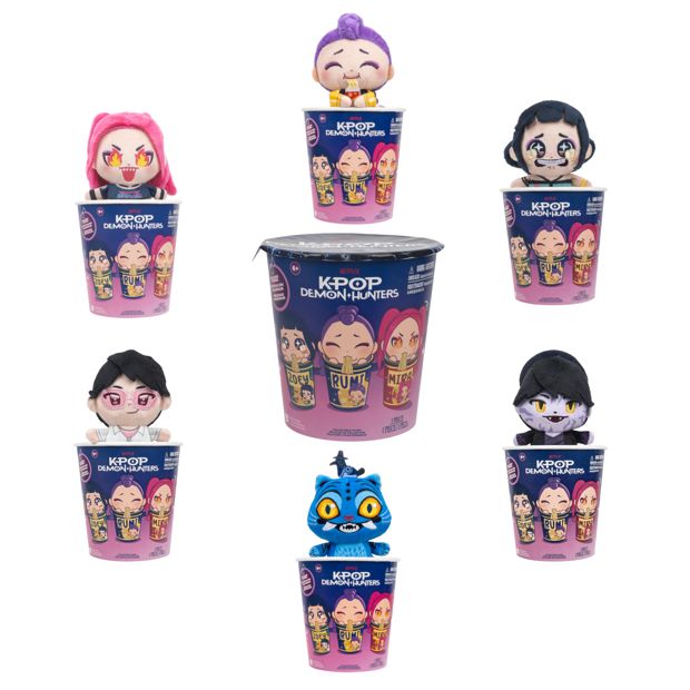 KPop Demon Hunters 10cm Mini Rameyon Cups - Assorted