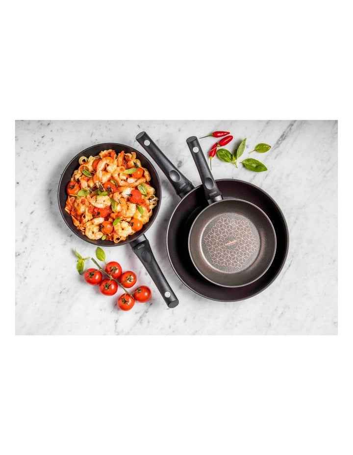 Per Salute Nonstick Induction Skillet Triple Pack 20/24/28cm