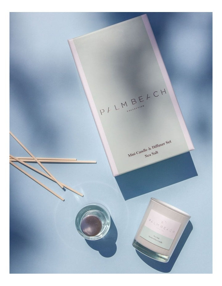 Sea Salt Mini Candle & Diffuser Gift Pack