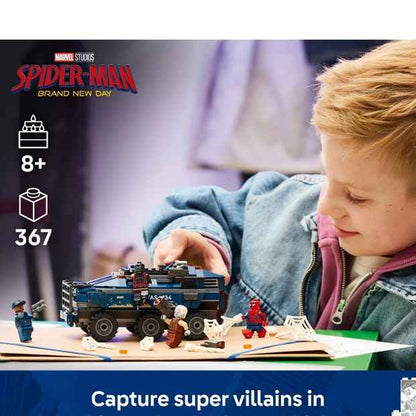 LEGO® Super Heroes Marvel Spider-Man Prison Transport Chase 76349