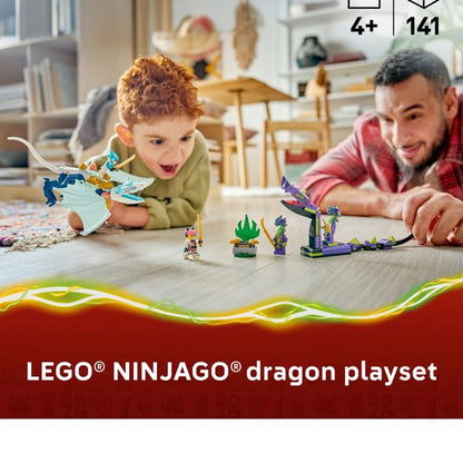 LEGO® NINJAGO Zane's Ice Dragon Battle 71865