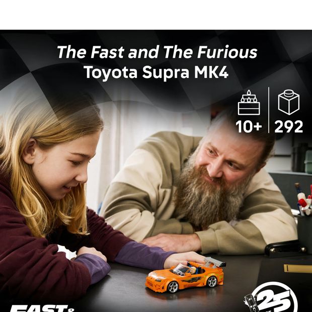 LEGO® Speed Champions The Fast and The Furious Toyota Supra MK4 77260