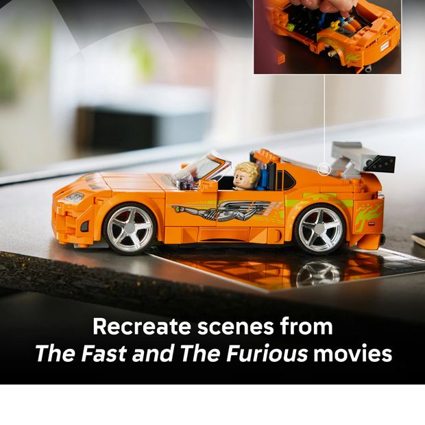 LEGO® Speed Champions The Fast and The Furious Toyota Supra MK4 77260