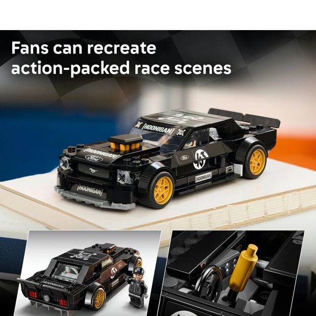 LEGO® Speed Champions Ken Block's '65 Ford Mustang Hoonicorn V1 77262
