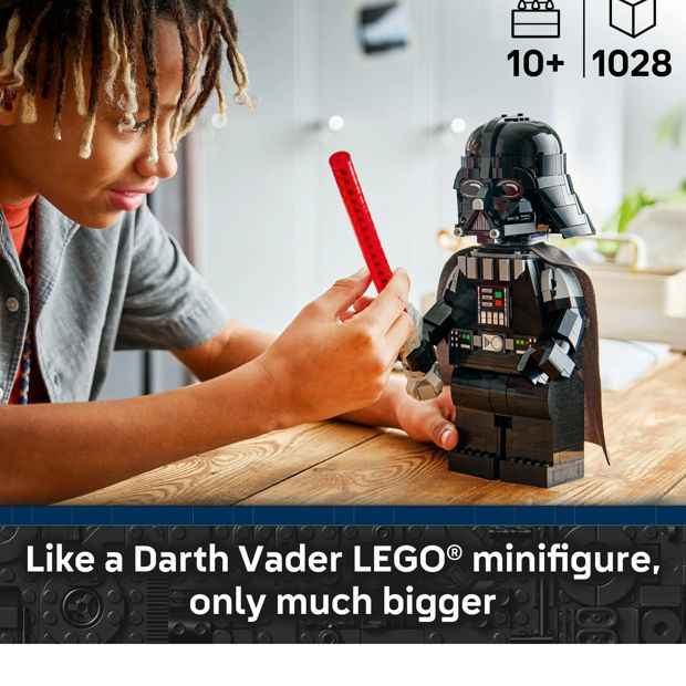 LEGO® Star Wars TM Up-Scaled Darth Vader™ Minifigure 75461