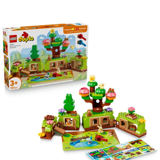 LEGO® DUPLO Town Discovery Forest with Wild Animals 10480