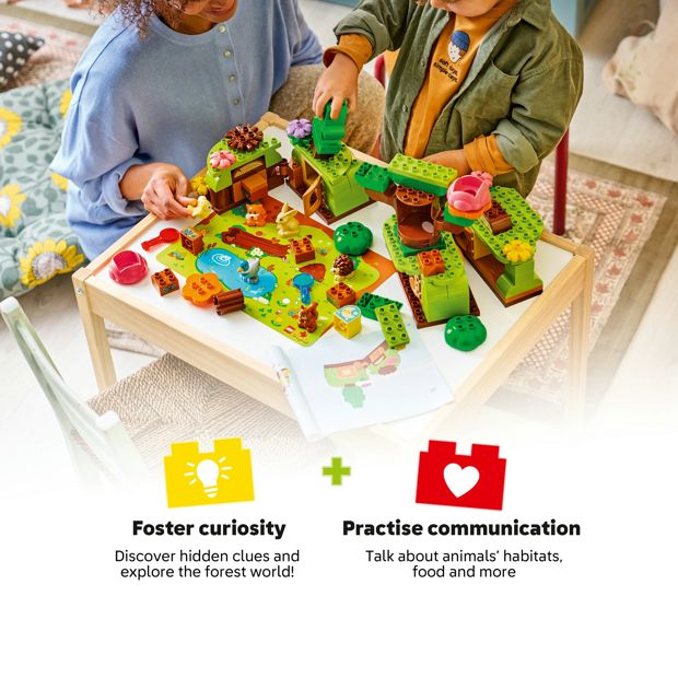 LEGO® DUPLO Town Discovery Forest with Wild Animals 10480