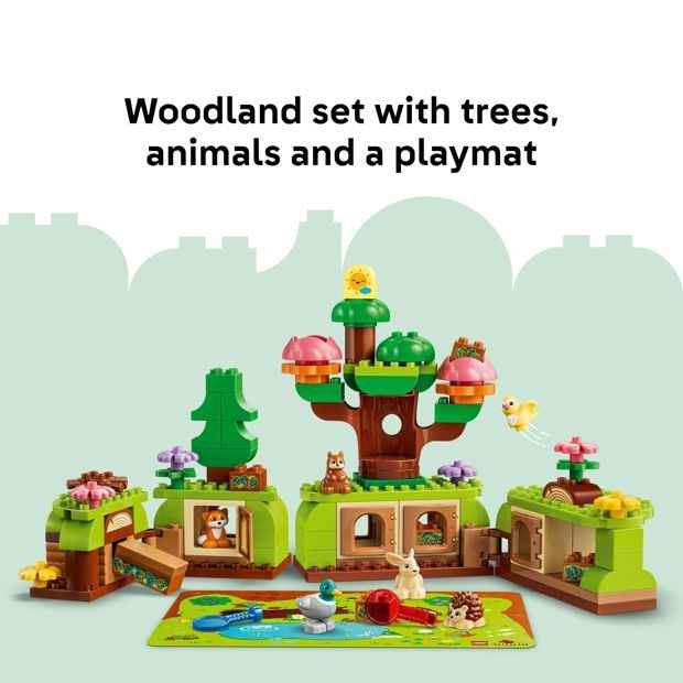 LEGO® DUPLO Town Discovery Forest with Wild Animals 10480