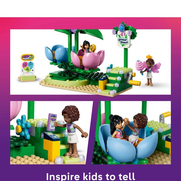 LEGO® Friends Spinning Flower & Fairy Teacup Ride 42702