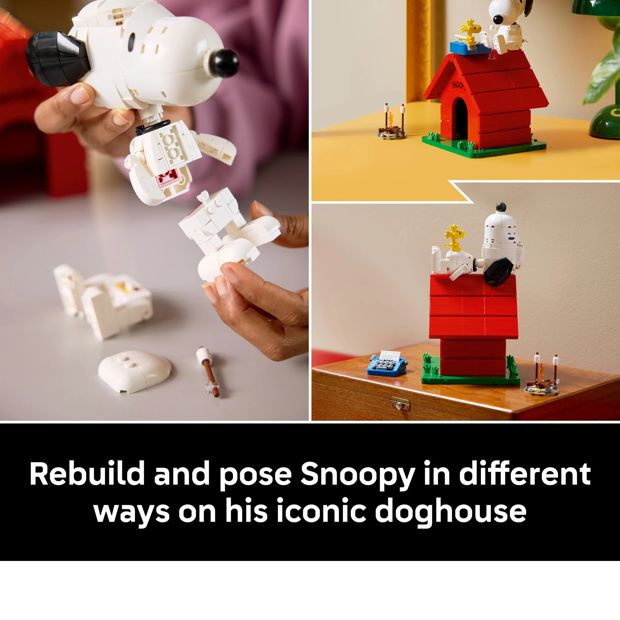 LEGO® Ideas Peanuts: Snoopy's Doghouse 21368