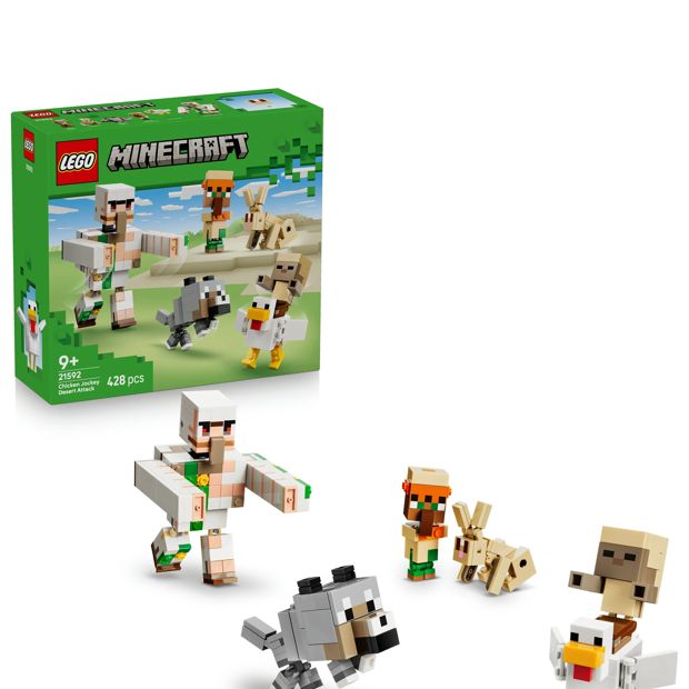 LEGO® Minecraft Chicken Jockey Desert Attack 21592