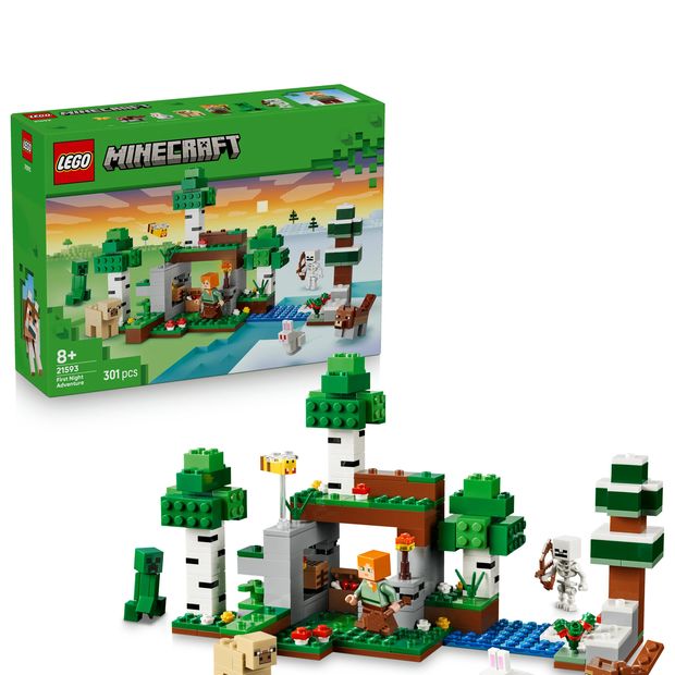 LEGO® Minecraft First Night Adventure 21593