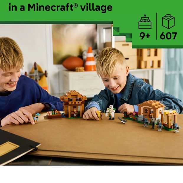 LEGO® Minecraft Evoker Village Attack 21596