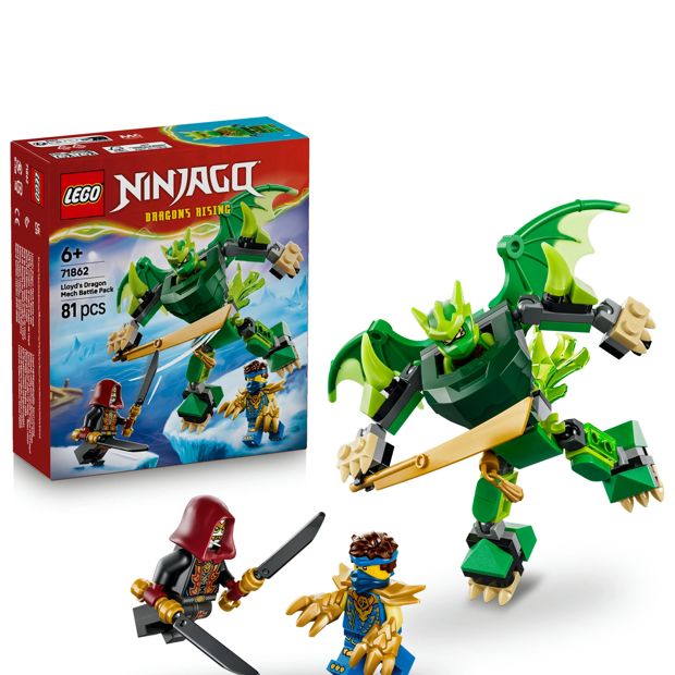 LEGO® NINJAGO Lloyd's Dragon Mech Battle Pack 71862