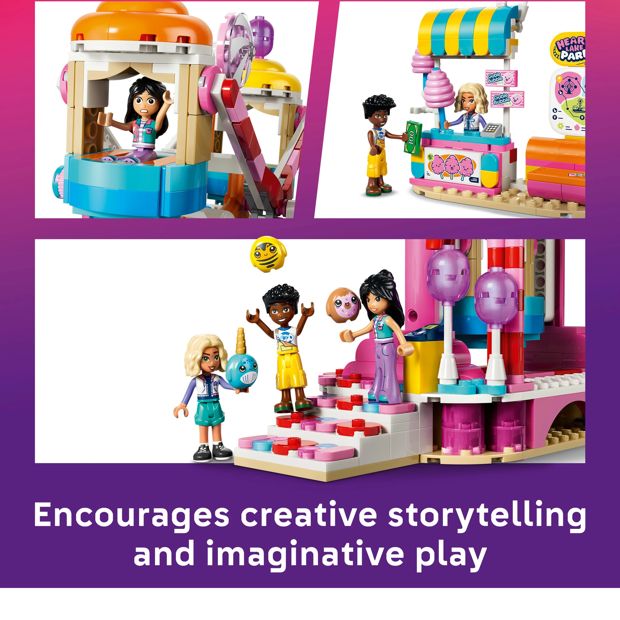 LEGO® Friends Candy & Cupcake Ferris Wheel 42700