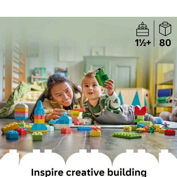 LEGO® DUPLO Classic Colourful Creative Box 10479