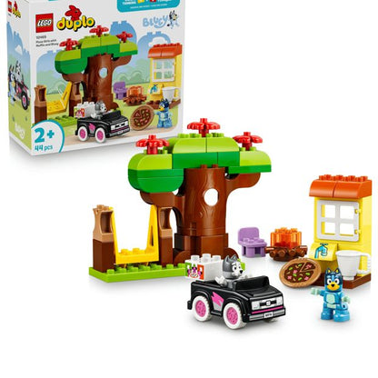 LEGO® DUPLO Bluey Pizza Girls with Muffin and Bluey 10469