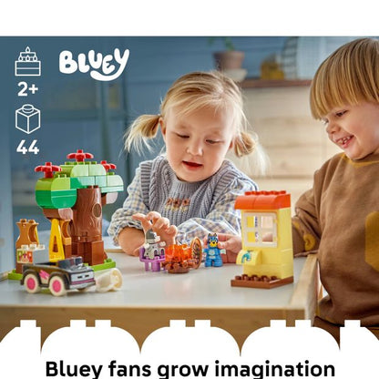 LEGO® DUPLO Bluey Pizza Girls with Muffin and Bluey 10469
