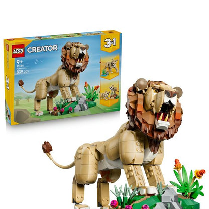 LEGO® Creator 3 in 1 Wild Animals: Majestic Lion 31386