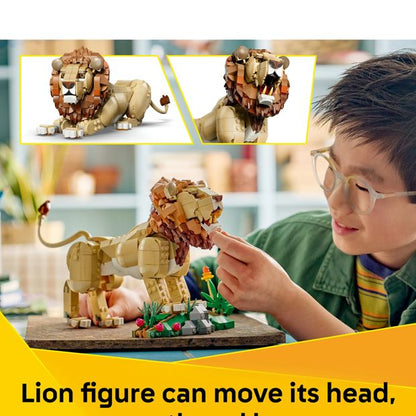 LEGO® Creator 3 in 1 Wild Animals: Majestic Lion 31386