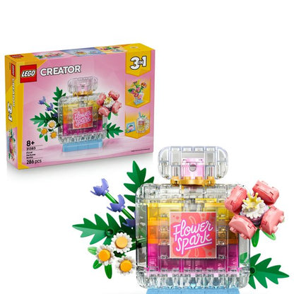LEGO® Creator 3 in 1 Floral Decor Perfume Bottle 31383