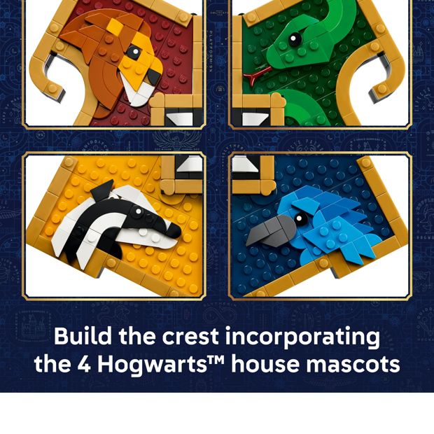 LEGO® Harry Potter TM Hogwarts™ House Crest 76462