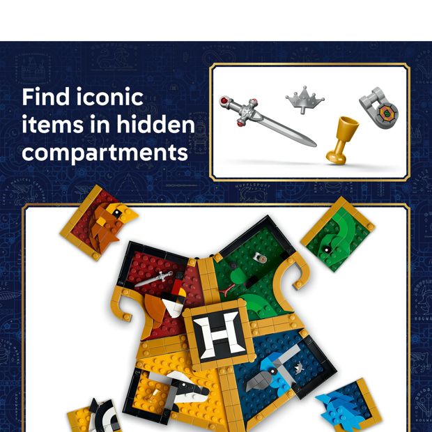 LEGO® Harry Potter TM Hogwarts™ House Crest 76462
