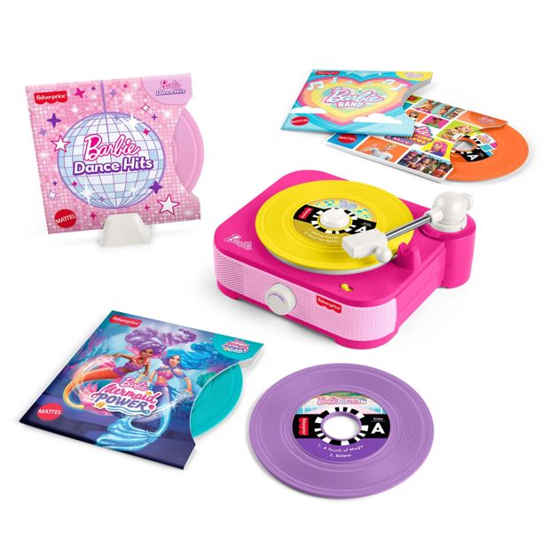 Fisher-Price Barbie Record Player Musical Toy