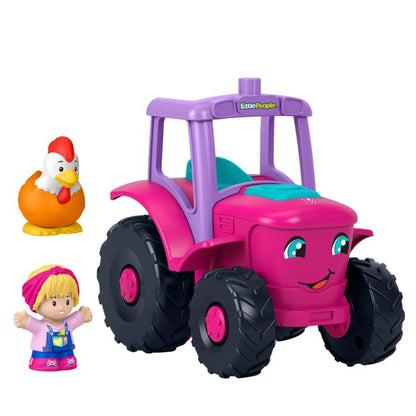 Fisher-Price Little People Barbie Tractor Musical Farm Truck