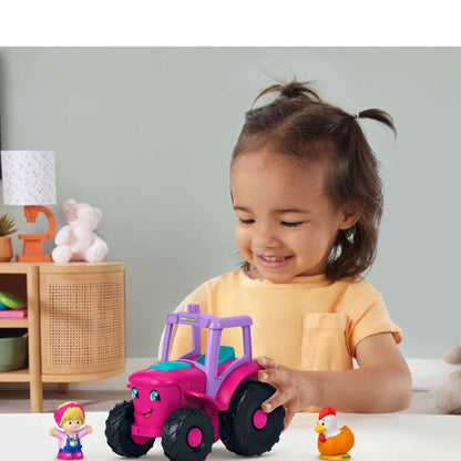 Fisher-Price Little People Barbie Tractor Musical Farm Truck