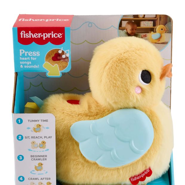 Fisher-Price 4-in-1 Cuddle & Crawl Duck