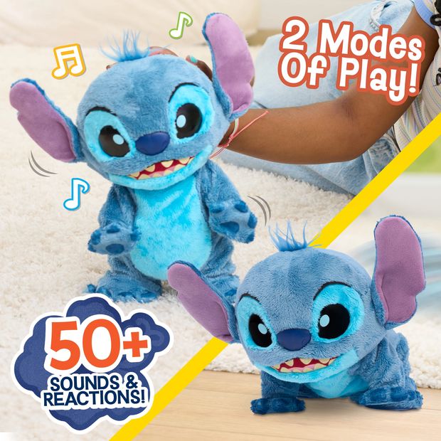Double Trouble Stitch Feature Plush