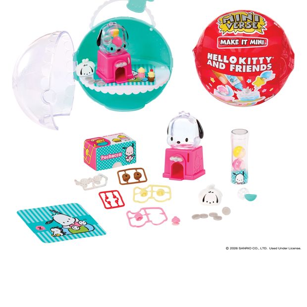 MGA's Miniverse - Make It Mini SANRIO Hello Kitty Series 4 in PDQ - Assorted