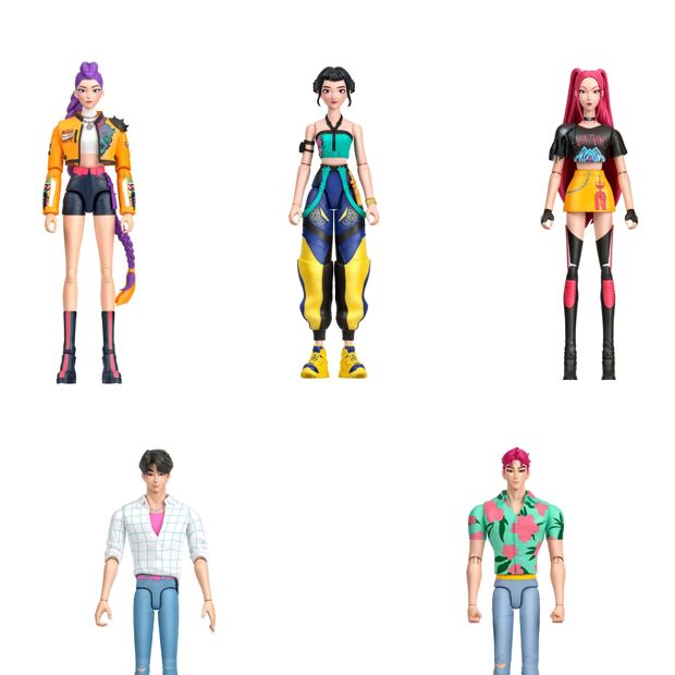 KPop Demon Hunters Action Figure with Storytelling Accessories - Assorted