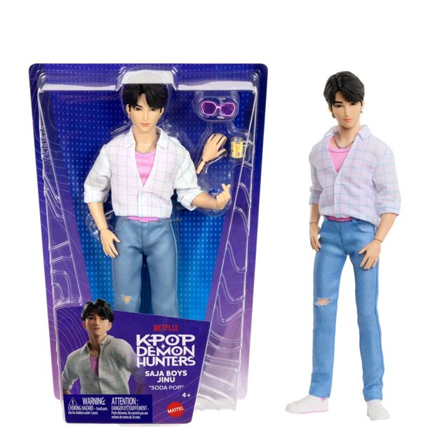KPop Demon Hunters Saja Boys Jinu Fashion Doll