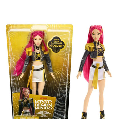 KPop Demon Hunters HUNTR/X Mira - Golden Singing Doll