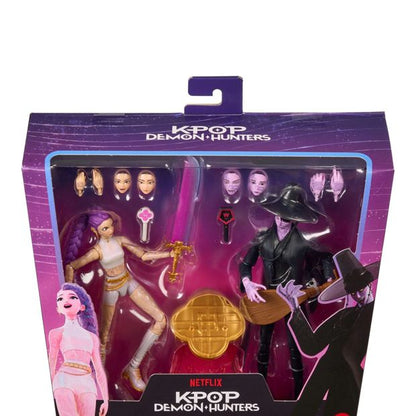 KPop Demon Hunters Rumi & Jinu Final Battle Action Figure Set