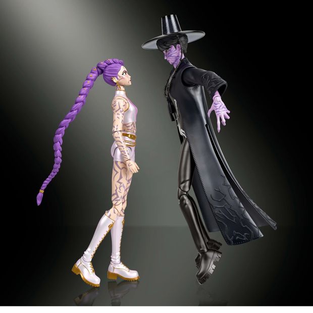 KPop Demon Hunters Rumi & Jinu Final Battle Action Figure Set