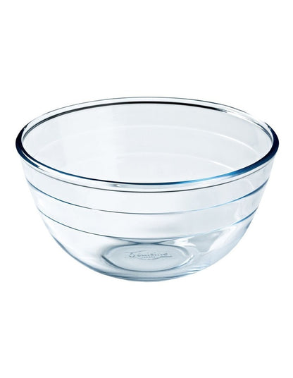 Mixing Bowl 24cm/3L in Glass