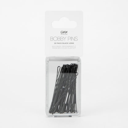 OXX Haircare 30 Pack Bobby Pins - Black, Long