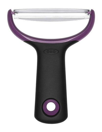 Large Vegetable Prep Peeler in Black/Purple
